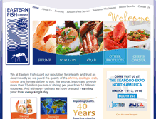 Tablet Screenshot of easternfish.com